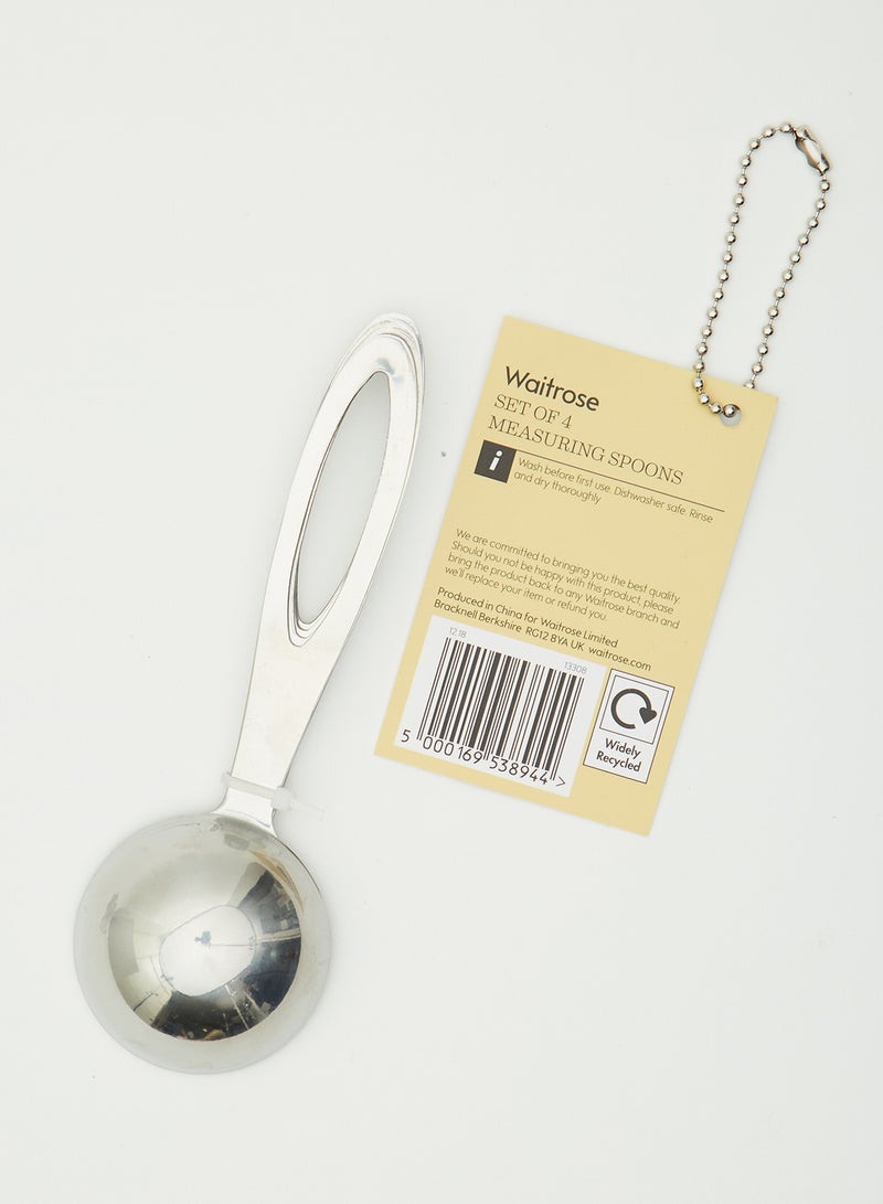 WAITROSE - Set Of 4 Measuring Spoon Set - Image 1