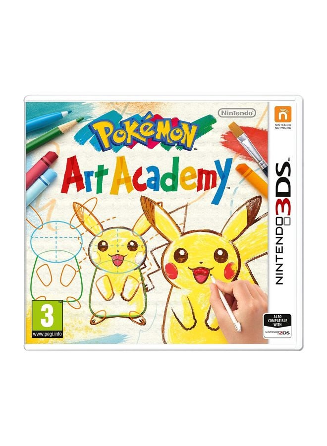 Nintendo - Pokemon Art Academy (Intl Version) - nintendo_3ds - Image 1