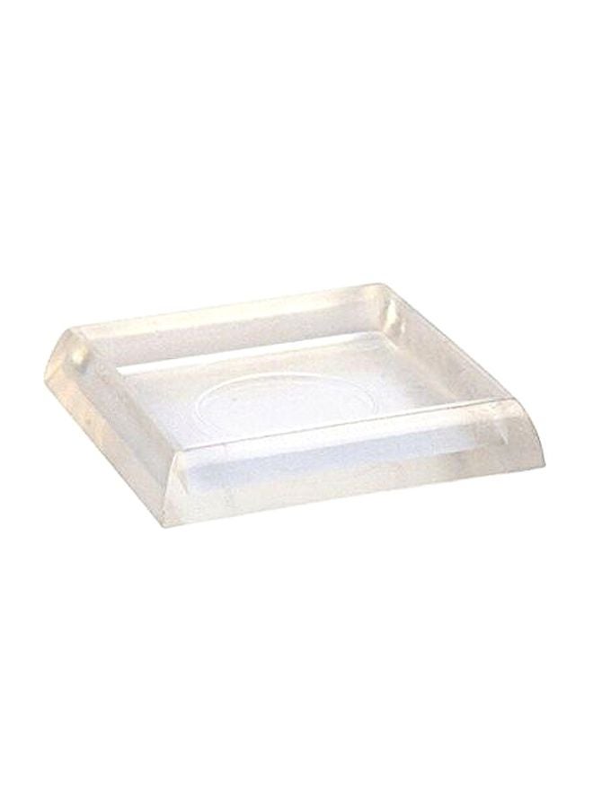 Magic Sliders Square Protective Caster Cup Clear