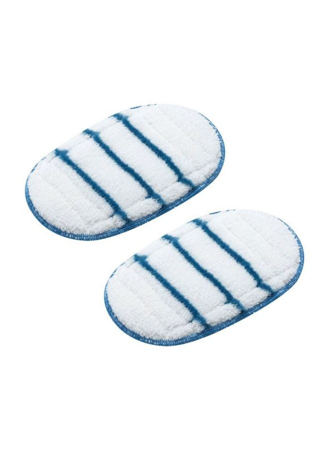 BLACK+DECKER 2-Piece Cleaning Replacement Pad Set White/Blue 