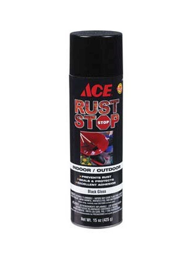 ACE Rust Stop Indoor-Outdoor Spray Paint Gloss Black