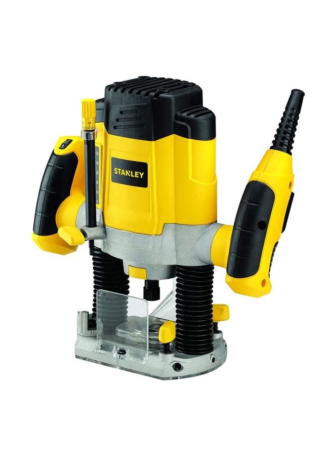 Stanley Electric Plunge Router Kit Yellow/Black/Silver  - Image 1