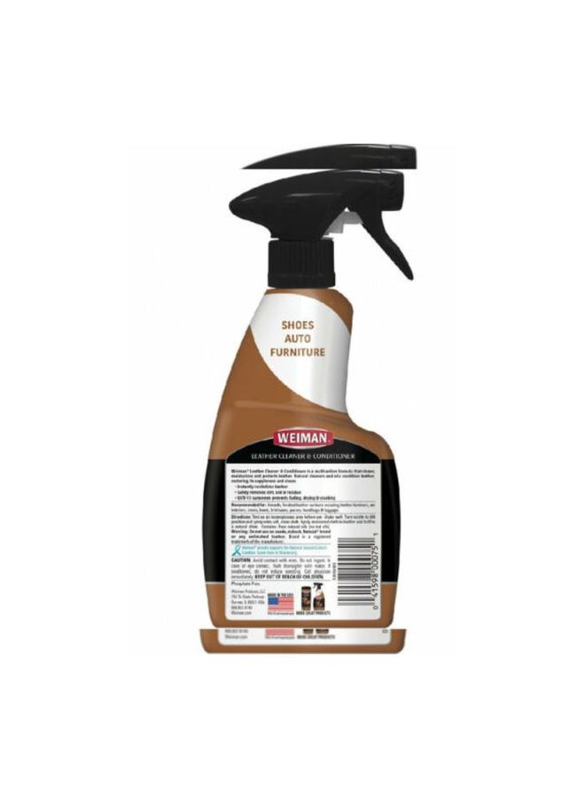 Weiman Leather Cleaner And Conditioner Clear - Image 2