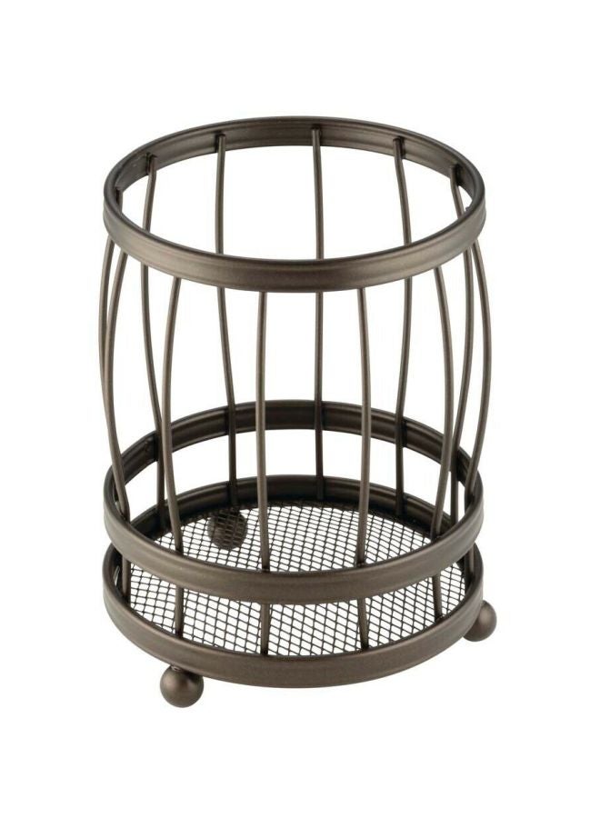 InterDesign York Lyra Collection Utensil Holder Gold