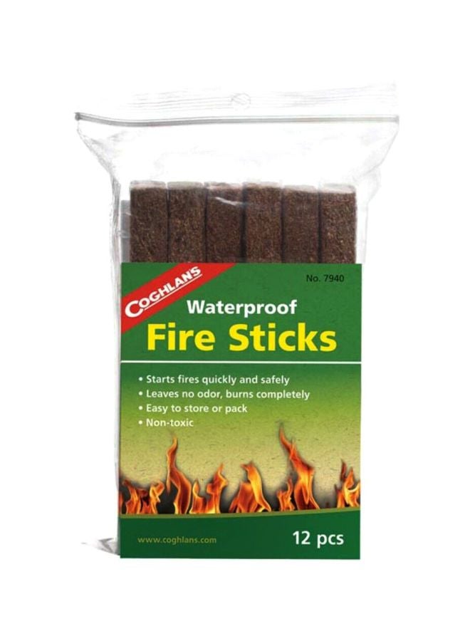COGHLANS - 12-Piece Waterproof Fire Stick Set - Image 1