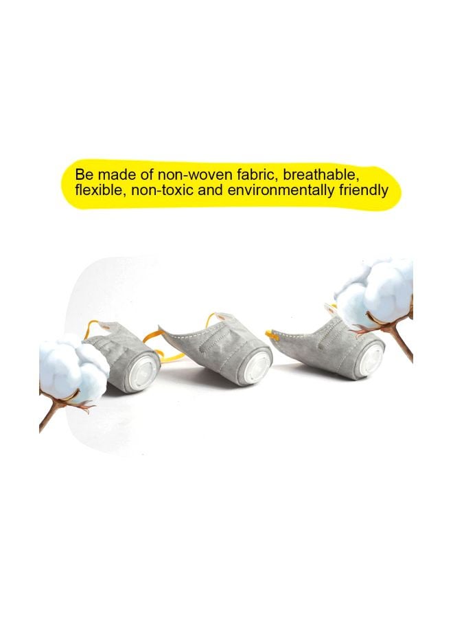 كمامات الحيوانات الأليفة بحزام قابل للتعديل من 3 قطع رمادي - Image 5