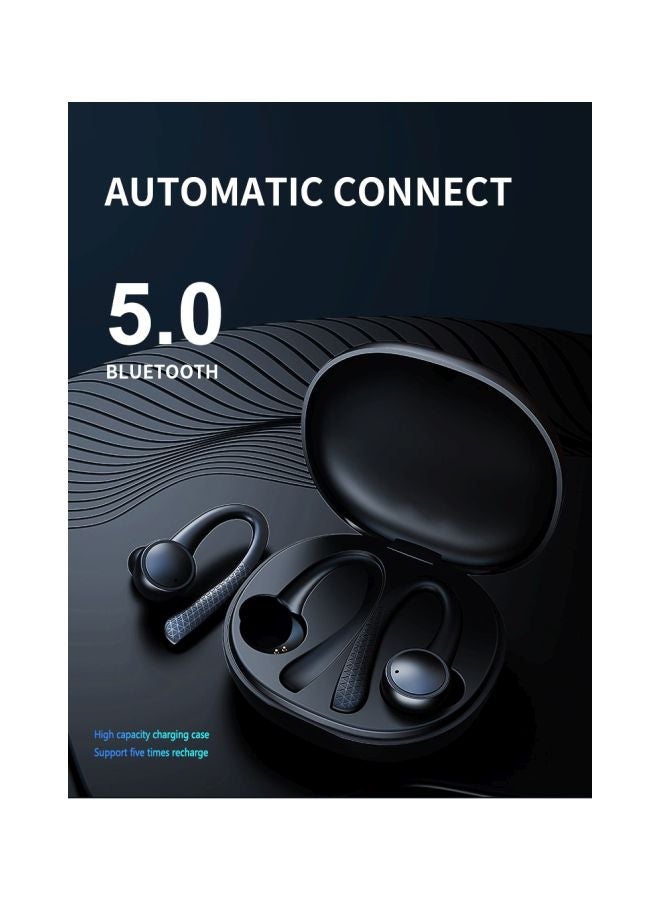 Beauenty - Bluetooth In-Ear Earphones With Mic And Charging Case Black - Image 1