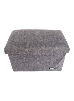 Foldable Storage Stool Grey