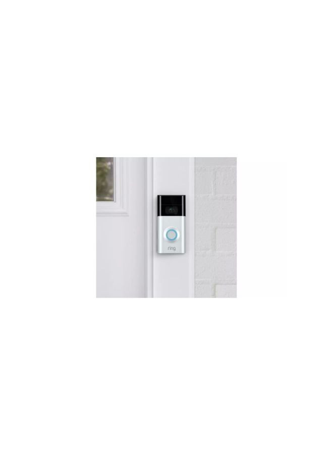 Ring Video Doorbell White/Black/Blue  - Image 3