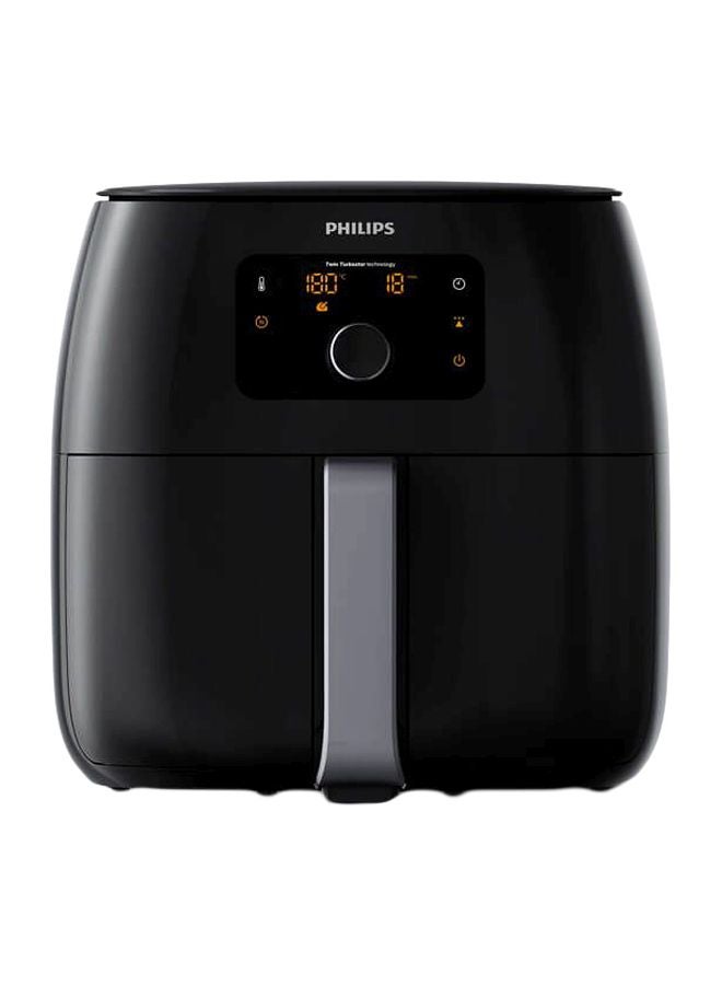 فيليبس مقلاة هوائية رقمية من مجموعة أفانس بقدرة 2200 وات HD9650/94 أسود/فضي - Image 1