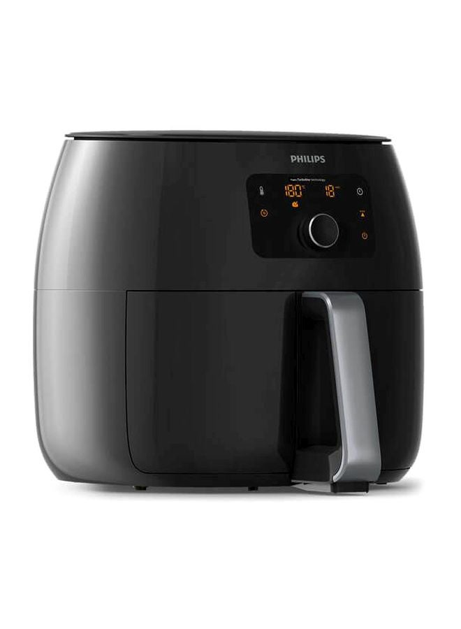 فيليبس مقلاة هوائية رقمية من مجموعة أفانس بقدرة 2200 وات HD9650/94 أسود/فضي - Image 2