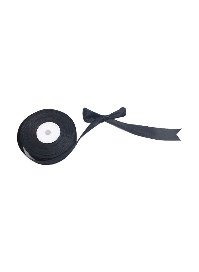 Craftbox - Satin Ribbon Black - Image 1