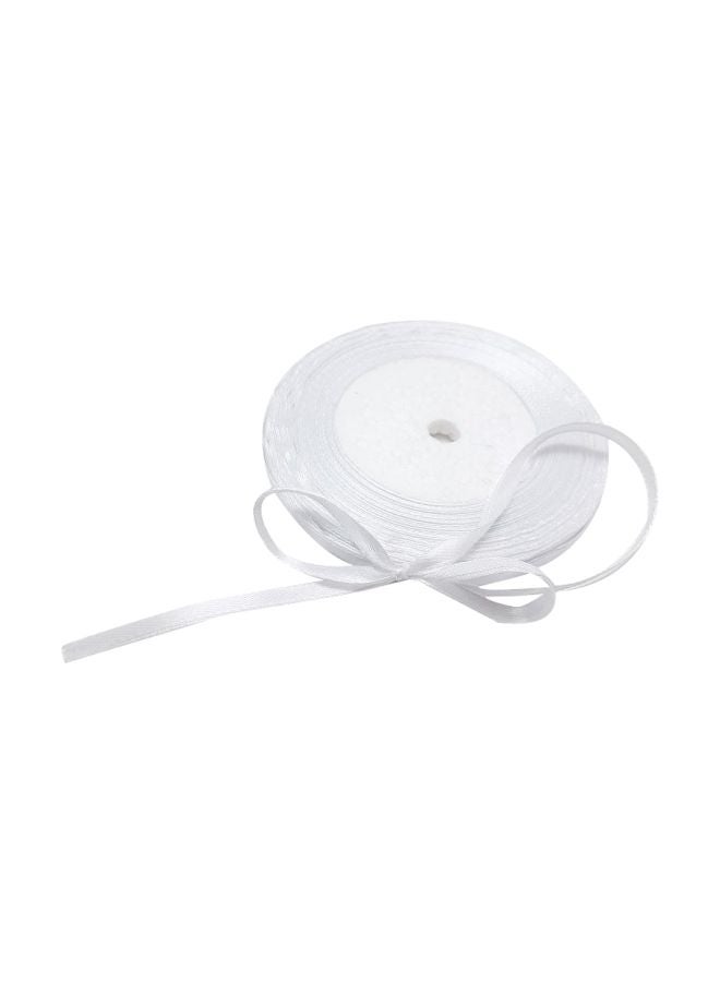 Craftbox - Satin Ribbon White - Image 1