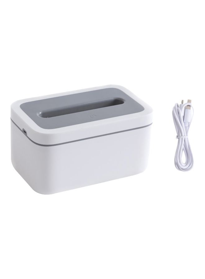 Rechargeable Tissue Paper Dispenser White/Grey 20x11x12.3cm - Image 1