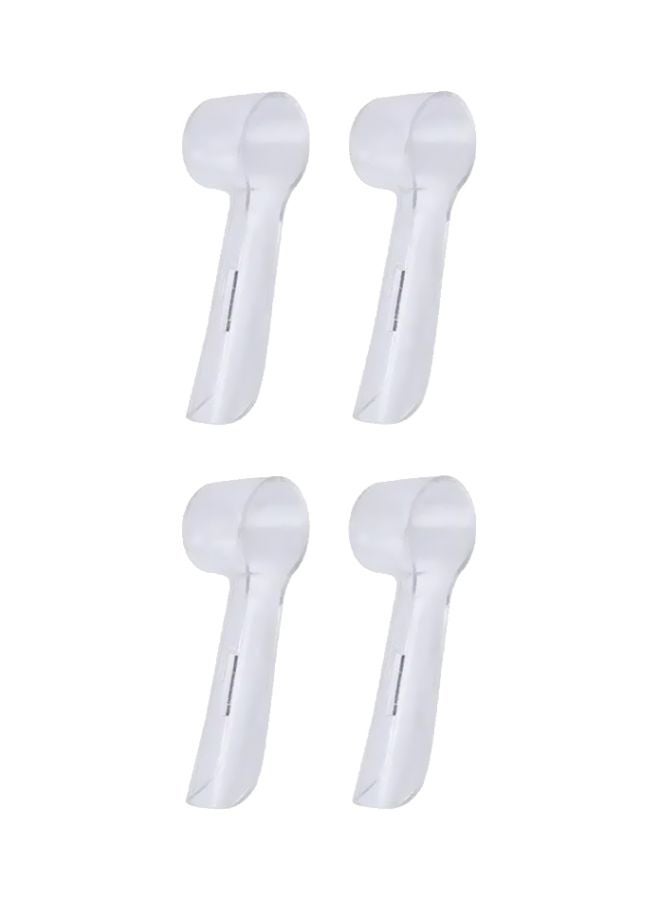 Beauenty 4-Piece Protective Replacement Brush Head For Oral-B Electric Toothbrush Clear 2x6x2cm - Image 1