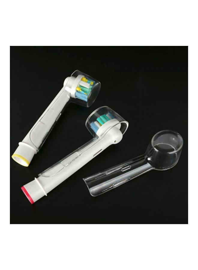 Beauenty 4-Piece Protective Replacement Brush Head For Oral-B Electric Toothbrush Clear 2x6x2cm - Image 2