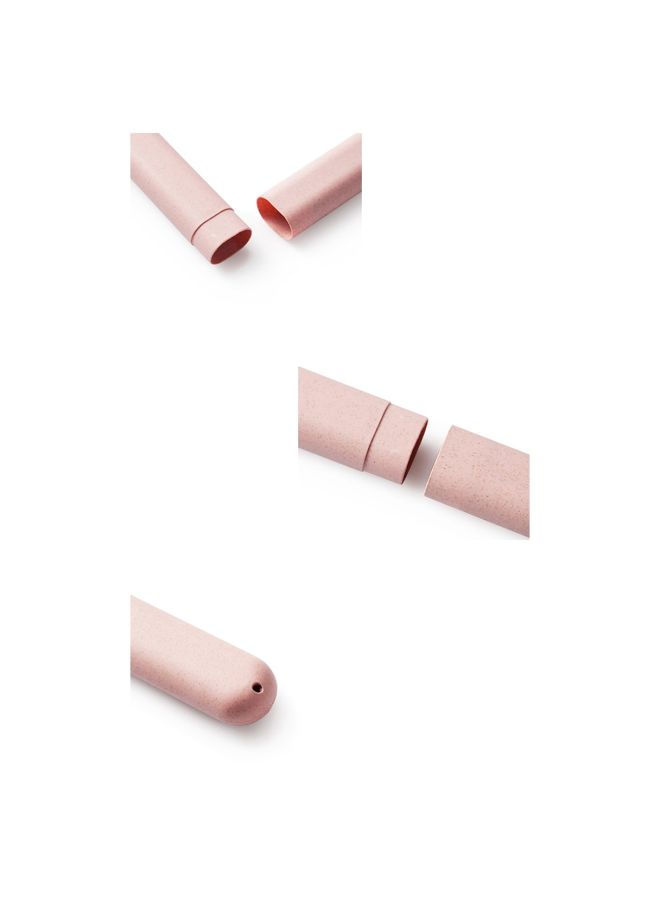 Beauenty Portable ToothBrush Holder Pink 20.5x3cm - Image 2