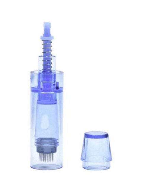 15-Piece Disposable Replacement 12-Pin Cartridges Needle Blue