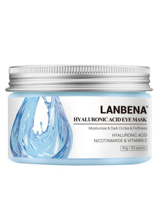 LANBENA - Pack Of 50 Hyaluronic Acid Eye Mask 90grams - Image 1