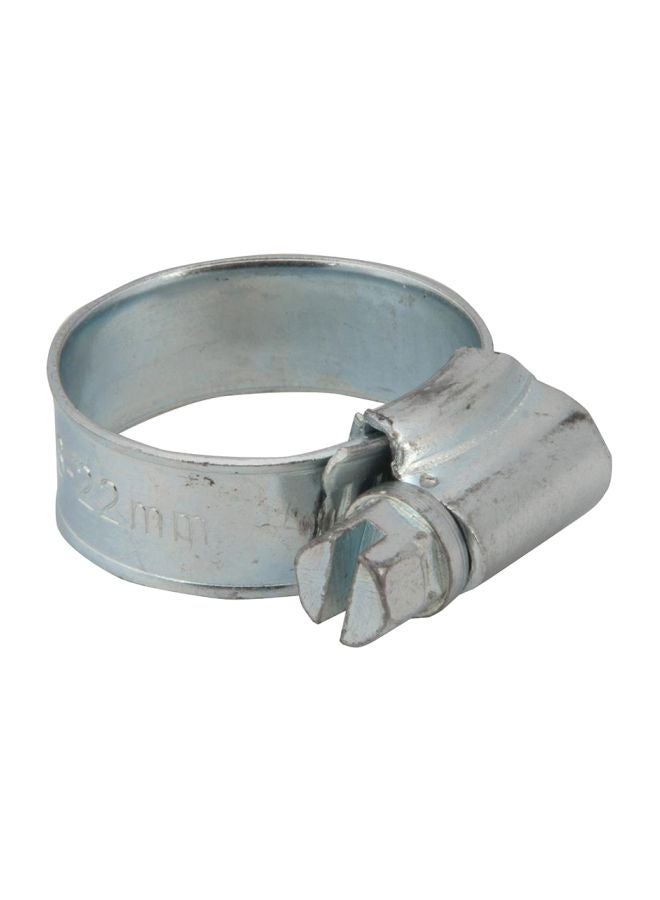 فيكس مان مجموعة مشابك خرطوم مكونة من 10 قطع فضي - Image 3