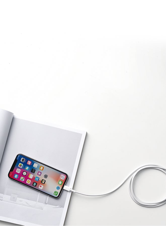 Anker - USB C to Lightning Powerline Select Cable For iPhone 11/11 Pro/X/XS/XR/XS Max/8/8 Plus Supports Power Delivery White - Image 1