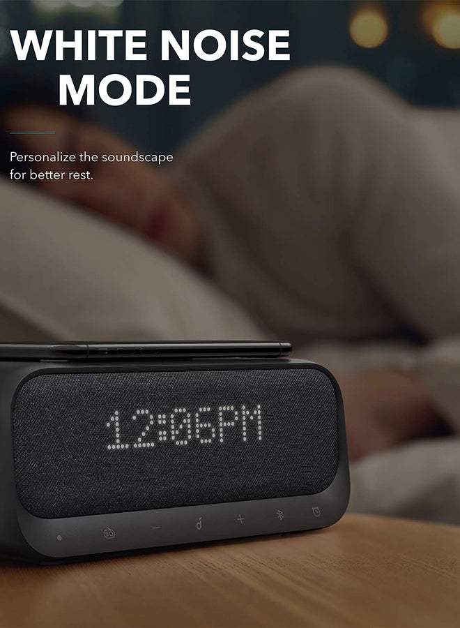 Soundcore - Wakey Bluetooth Speaker Powered With Alarm Clock For Samsung Black - Image 1