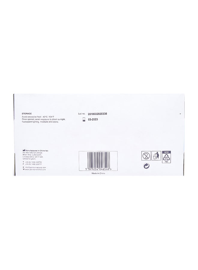 pal - 100-Piece Vinyl Gloves Clear Large - Image 1