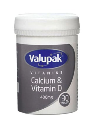 Calcium With Vitamin D Dietary Supplement - 30 Capsules - v1585224467/N36180214A_1