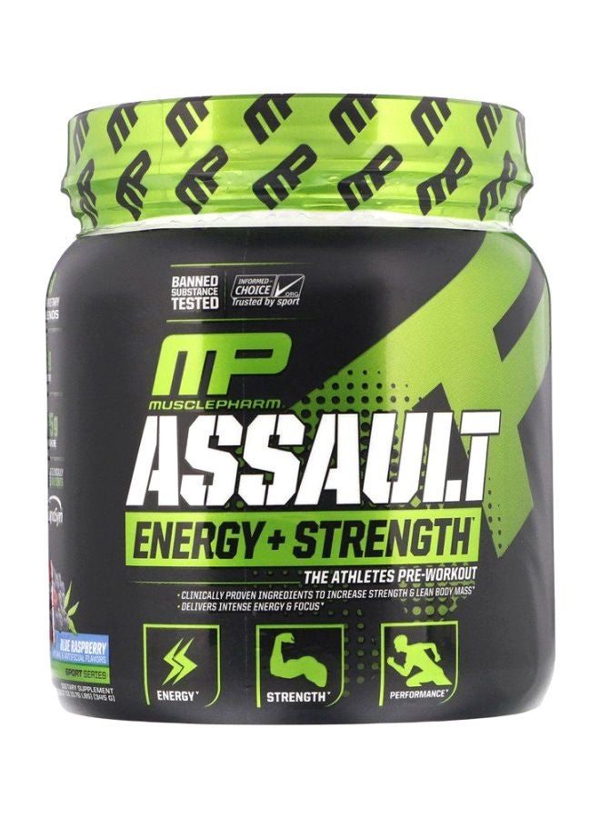 ماسل فارم مكمل غذائي أسولت إنيرجي بلس سترينث - بنكهة التوت الأزرق - Image 1