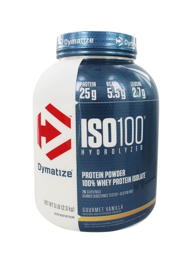 Dymatize ISO 100 Hydrolyzed Protein Powder - Vanilla 