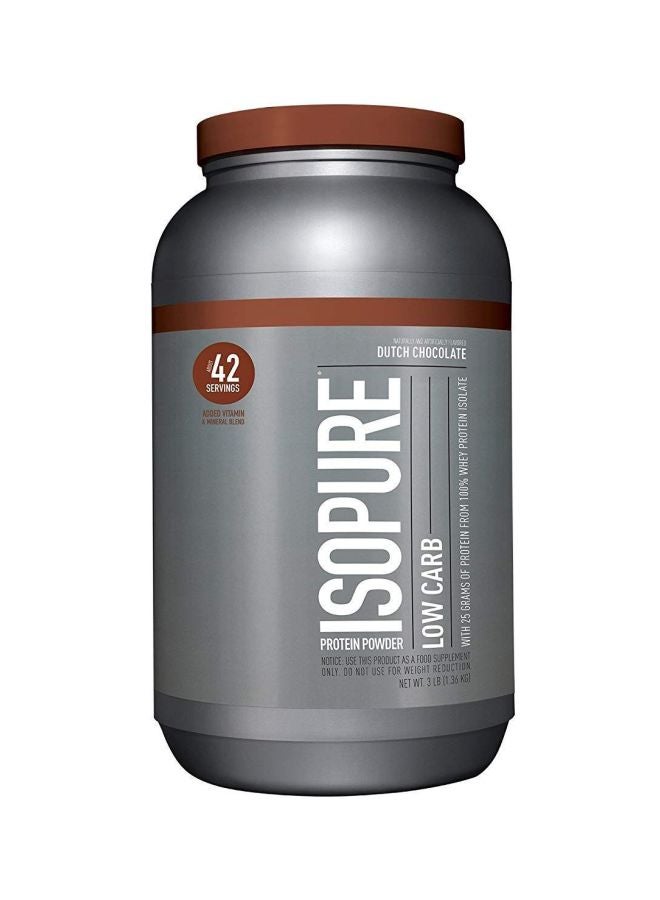 Isopure Protein Powder - Dutch Chocolate - v1585224534/N36180572A_1