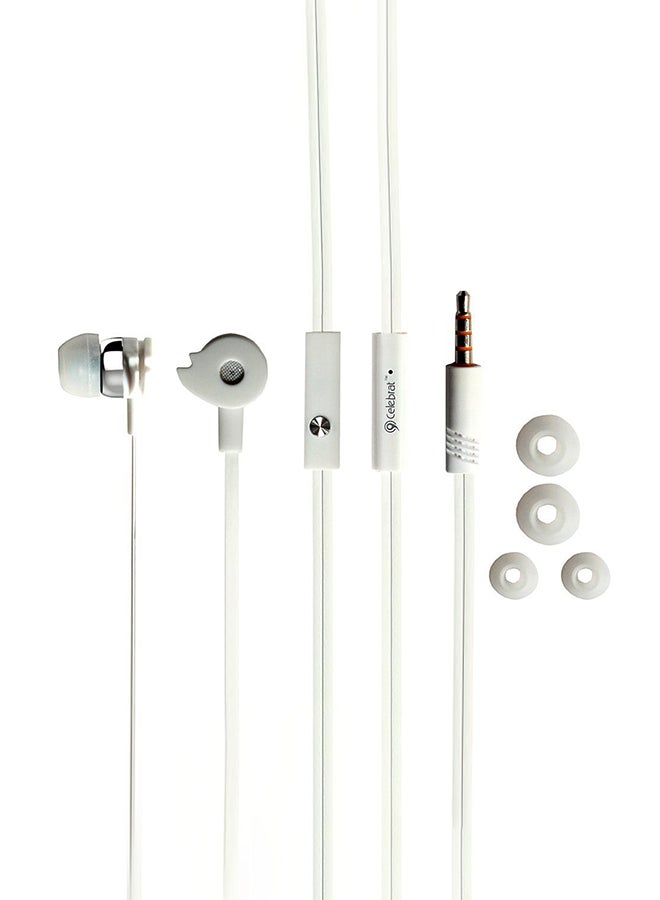 Celebrat Celebrat Stereo Earphones Off N34072699A