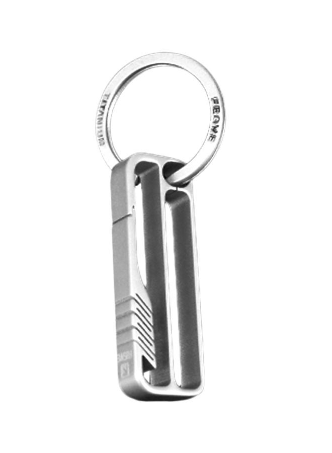 Generic Titanium Waist Belt Key Ring Holder - Image 1