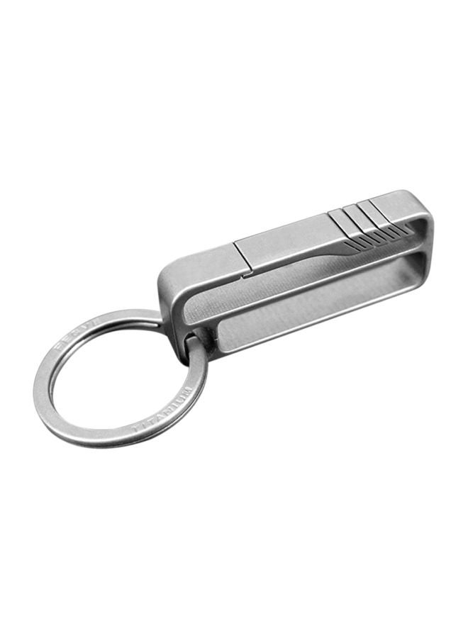 Generic Titanium Waist Belt Key Ring Holder - Image 3