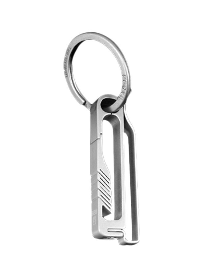Generic Titanium Waist Belt Key Ring Holder - Image 2