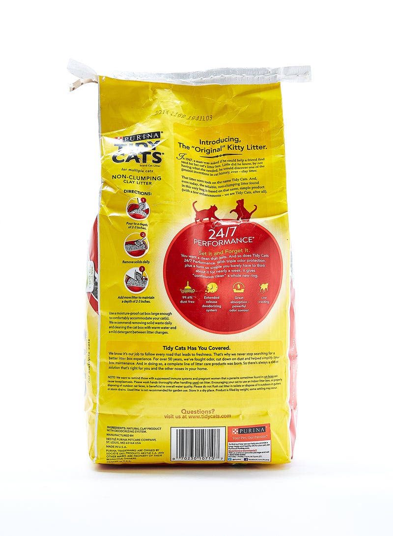 PURINA - Tidy Cats Non Clumping Clay Litter 4.54kg - Image 1