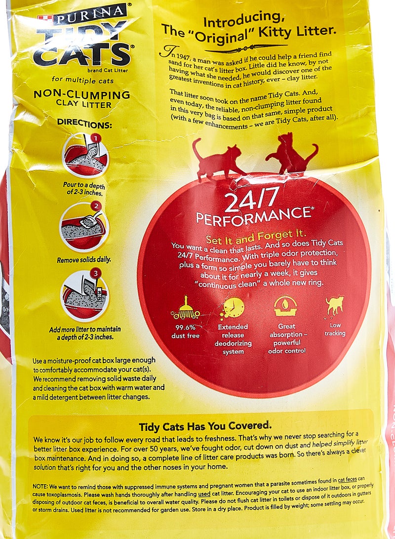 PURINA - Tidy Cats Non Clumping Clay Litter 4.54kg - Image 1