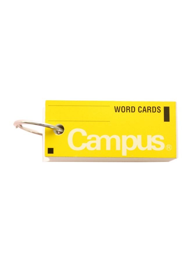 Blank Words Cards Yellow - Image 1