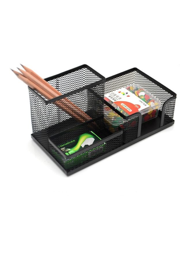 tenwin Multi-Functional Mesh Desktop Organizeres Black - Image 2