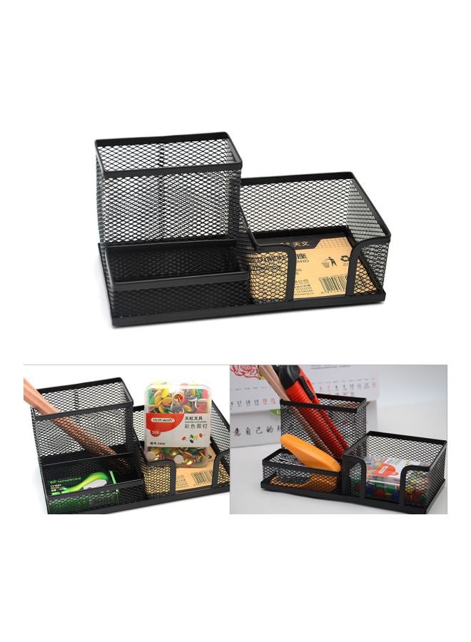 tenwin Multi-Functional Mesh Desktop Organizeres Black - Image 4