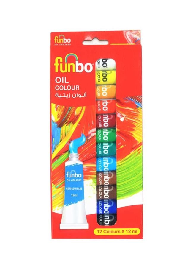 12-Piece Oil Colour Set Multicolour - v1585228167/N36205974A_2