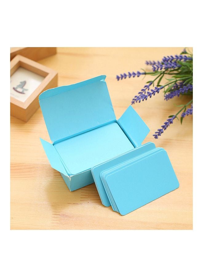 Generic - Pack Of 5 DIY Note Card Set Blue - Image 1