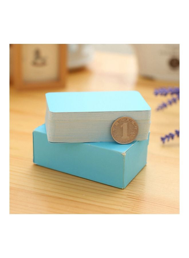 Generic - Pack Of 5 DIY Note Card Set Blue - Image 1