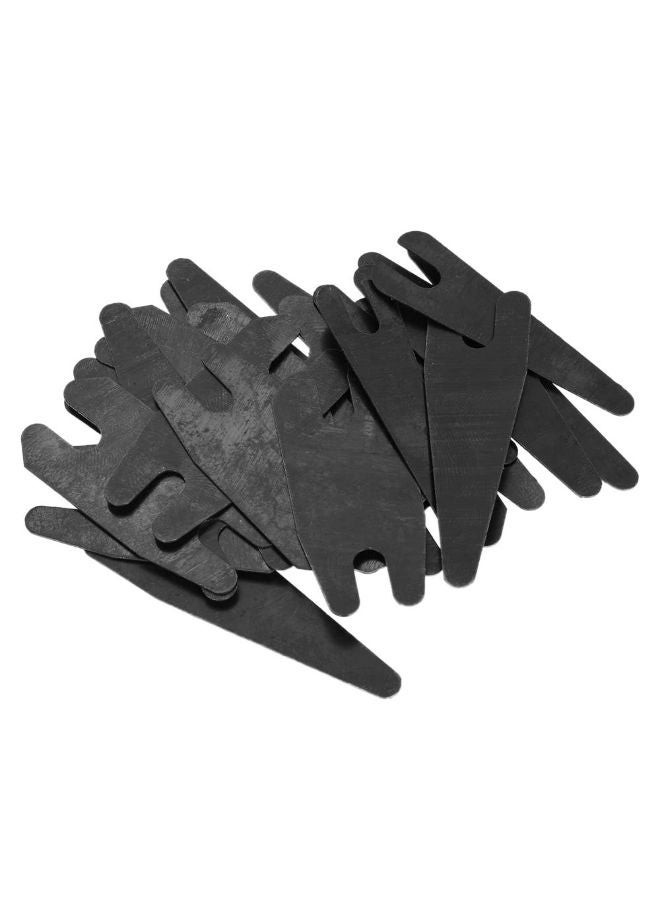 مجموعة زنبرك لماكينة التاتو ب 3 أنواع مختلفة مكونة من 24 قطعة أسود - Image 1