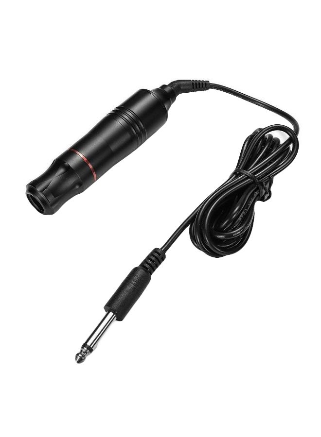 Professional Rotary Tattoo Machine Pen Black/Silver - Image 1