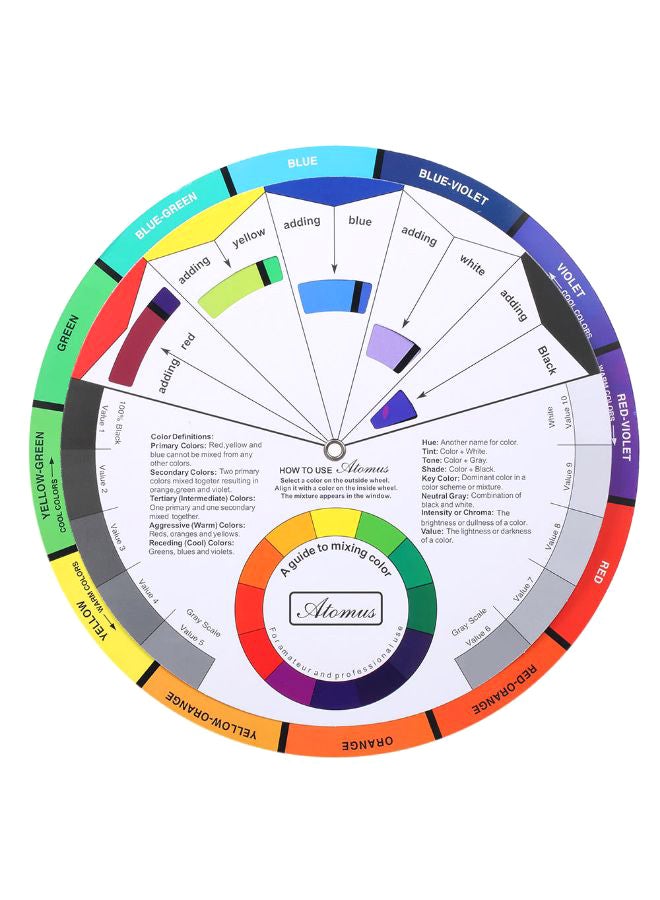 عجلة تحديد اللون لصبغة التاتو متعدد الألوان - Image 1