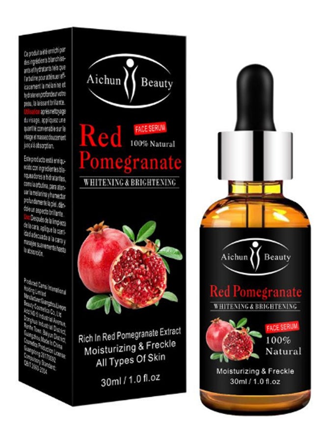 Aichun beauty Red Pomegranate Moisturizing Shrink Pore Face Serum Red Pomegranate 30ml  - Image 1