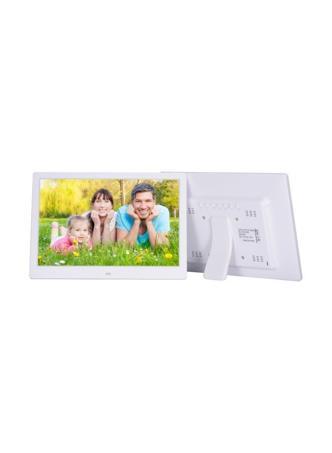 LED Digital Photo Frame With Remote Control White  - Image 3