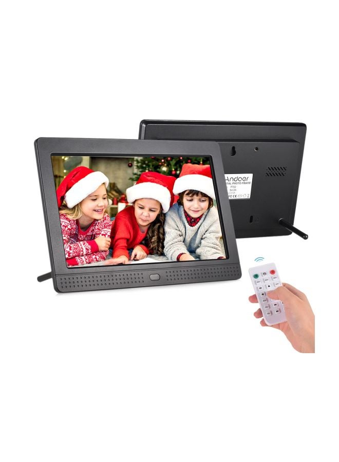 ANDOER - LED Digital Photo Frame With Remote Control Black - Image 1