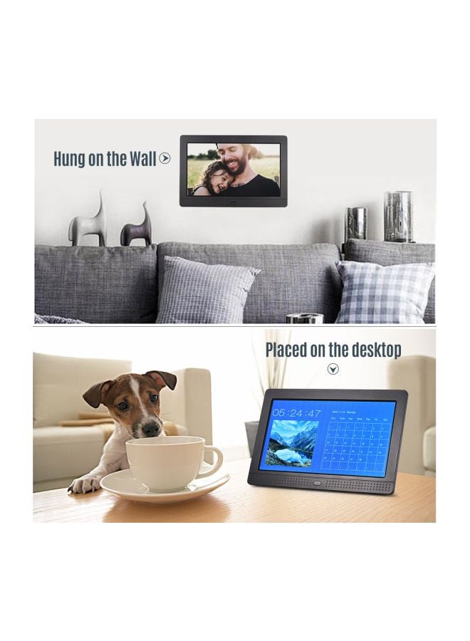 ANDOER - LED Digital Photo Frame With Remote Control Black - Image 1